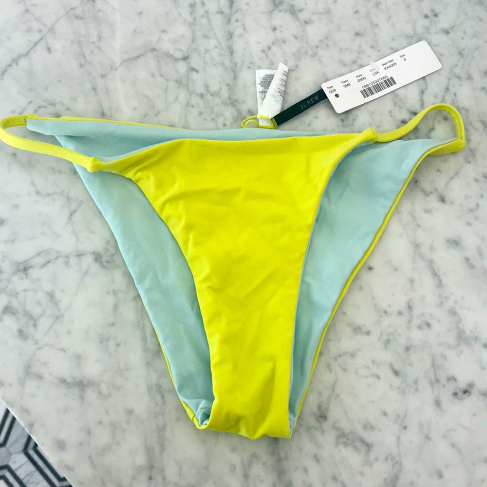 Jcrew small reversible bikini bottom